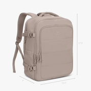 Hynes Eagle 30L Hybrid Travel Backpack – Lightweight Weekender Carry-On with Laptop Sleeve & Luggage Strap