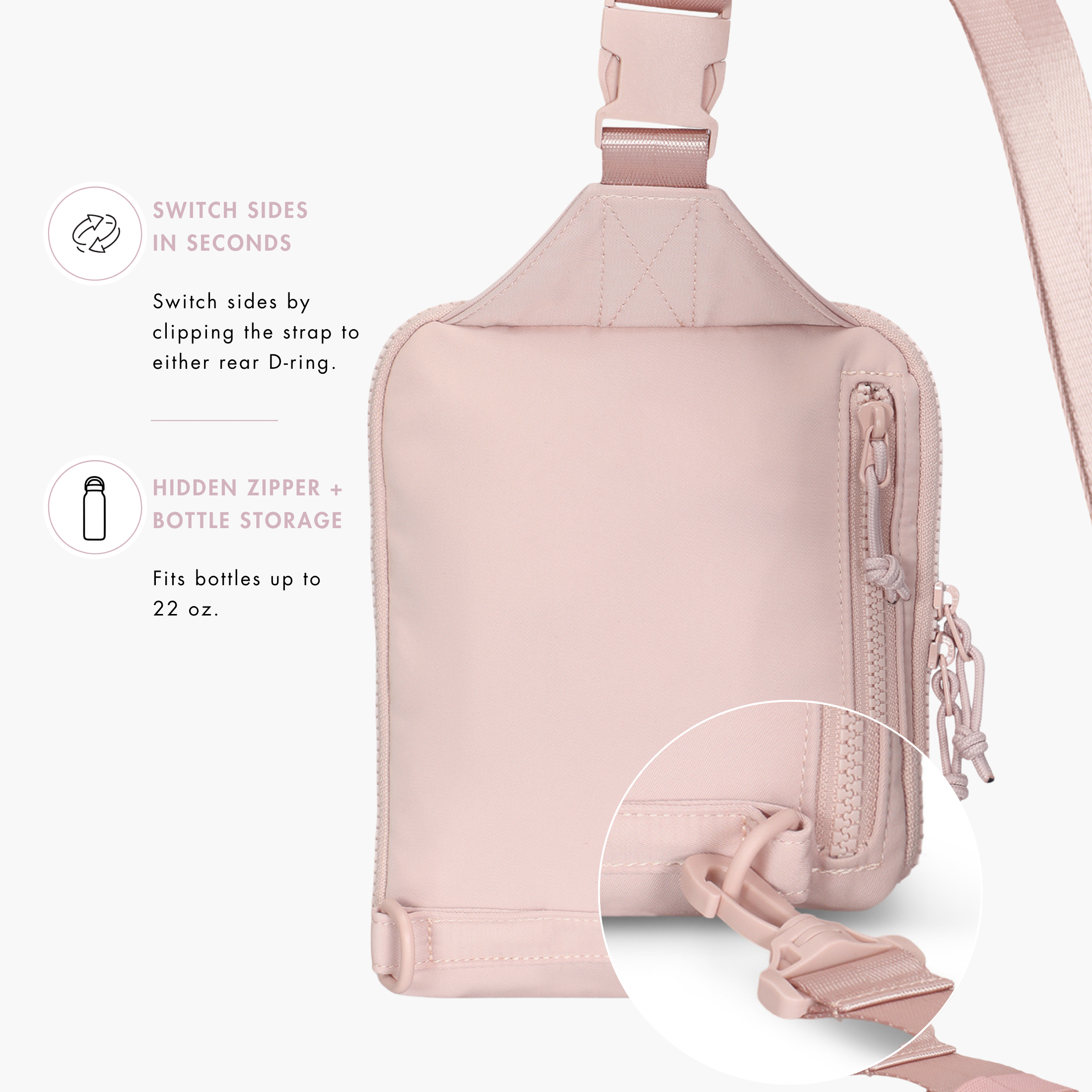 Motion Crossbody Sling Bag – Hynes Eagle