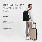 26L Expandable Carry On Backpack - Hynes Eagle