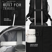 26L Expandable Carry On Backpack - Hynes Eagle