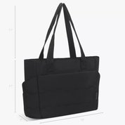 Hynes Eagle 20L Puffy Tote Bag – Lightweight Water-Resistant Work, Gym & Travel Bag with 15" Laptop Sleeve & Luggage Strap