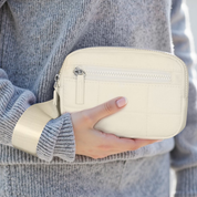 Hynes Eagle Puffer Wristlet Wallet – Women RFID Wallet Purse with Removable Strap, Water-Repellent & Lightweight Design