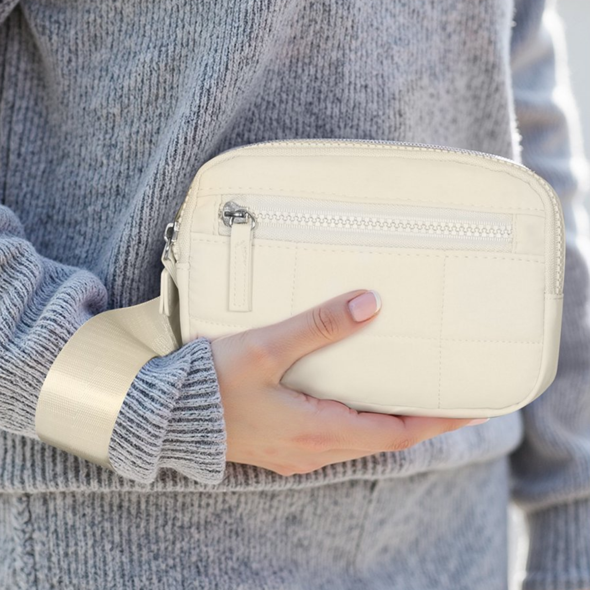 Hynes Eagle Puffer Wristlet Wallet – Women RFID Wallet Purse with Removable Strap, Water-Repellent & Lightweight Design