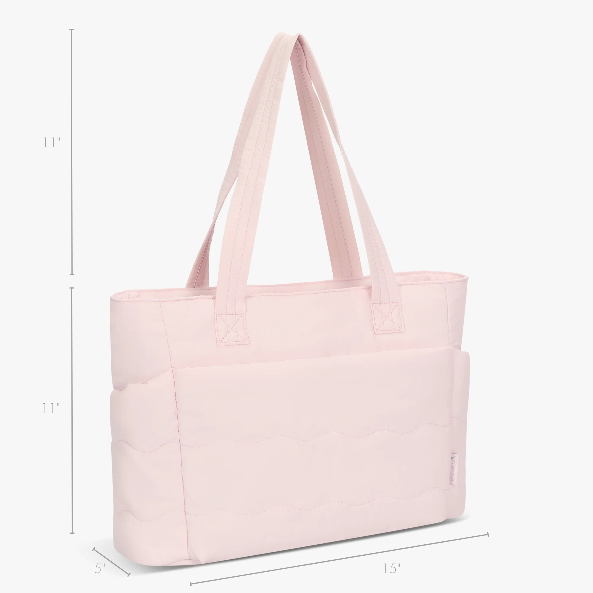 Hynes Eagle 20L Puffy Tote Bag – Lightweight Water-Resistant Work, Gym & Travel Bag with 15" Laptop Sleeve & Luggage Strap