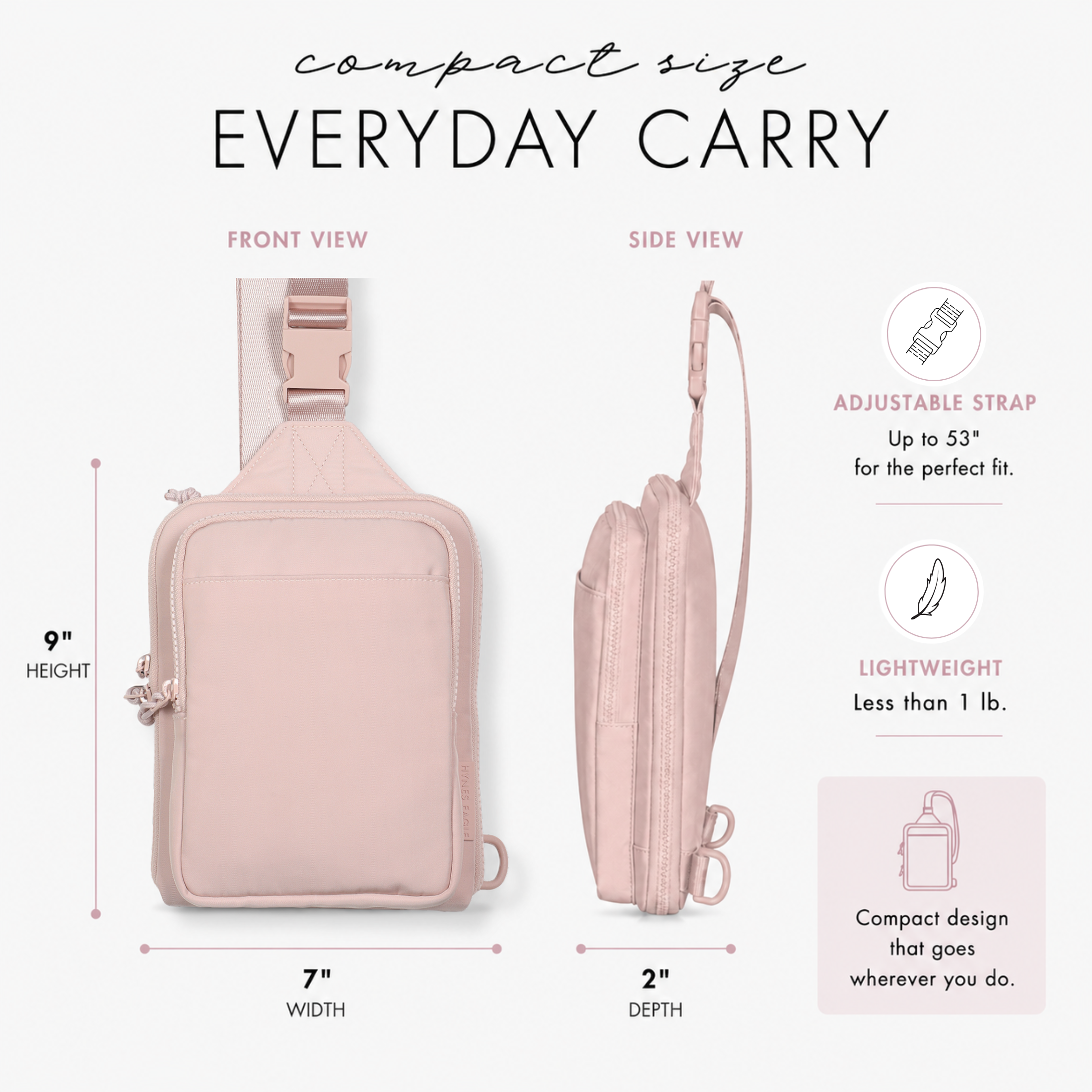 Motion Crossbody Sling Bag – Hynes Eagle