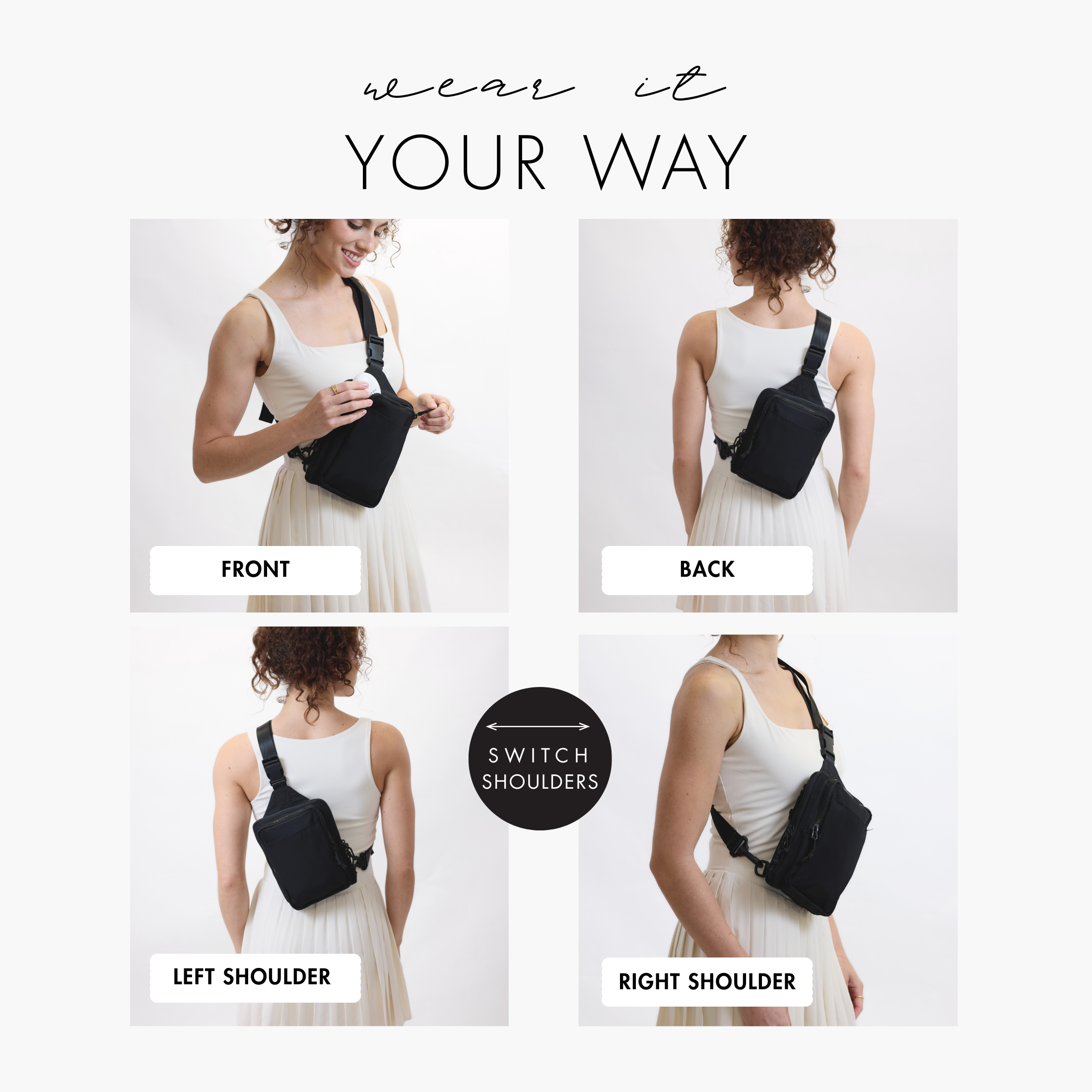 Motion Crossbody Sling Bag – Hynes Eagle