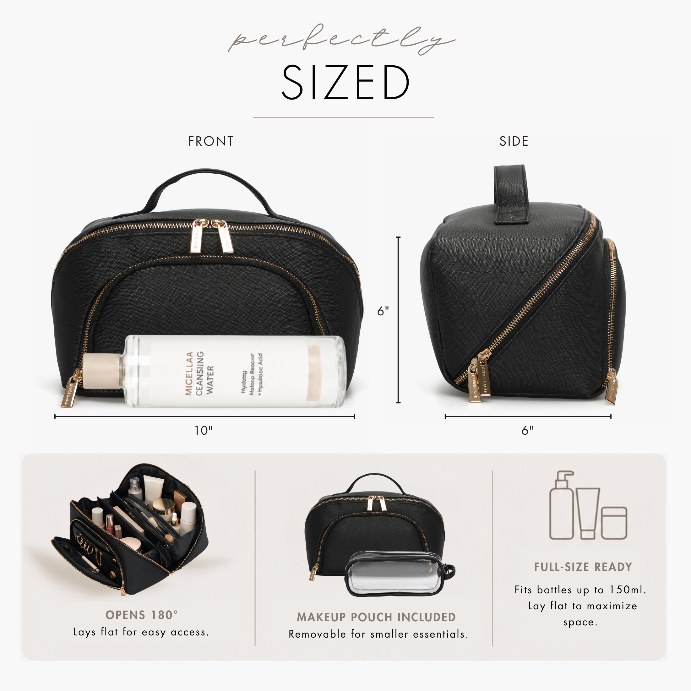 Luxe Makeup Bag & Vanity Case – Hynes Eagle