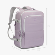 Hynes Eagle 30L Hybrid Travel Backpack – Lightweight Weekender Carry-On with Laptop Sleeve & Luggage Strap