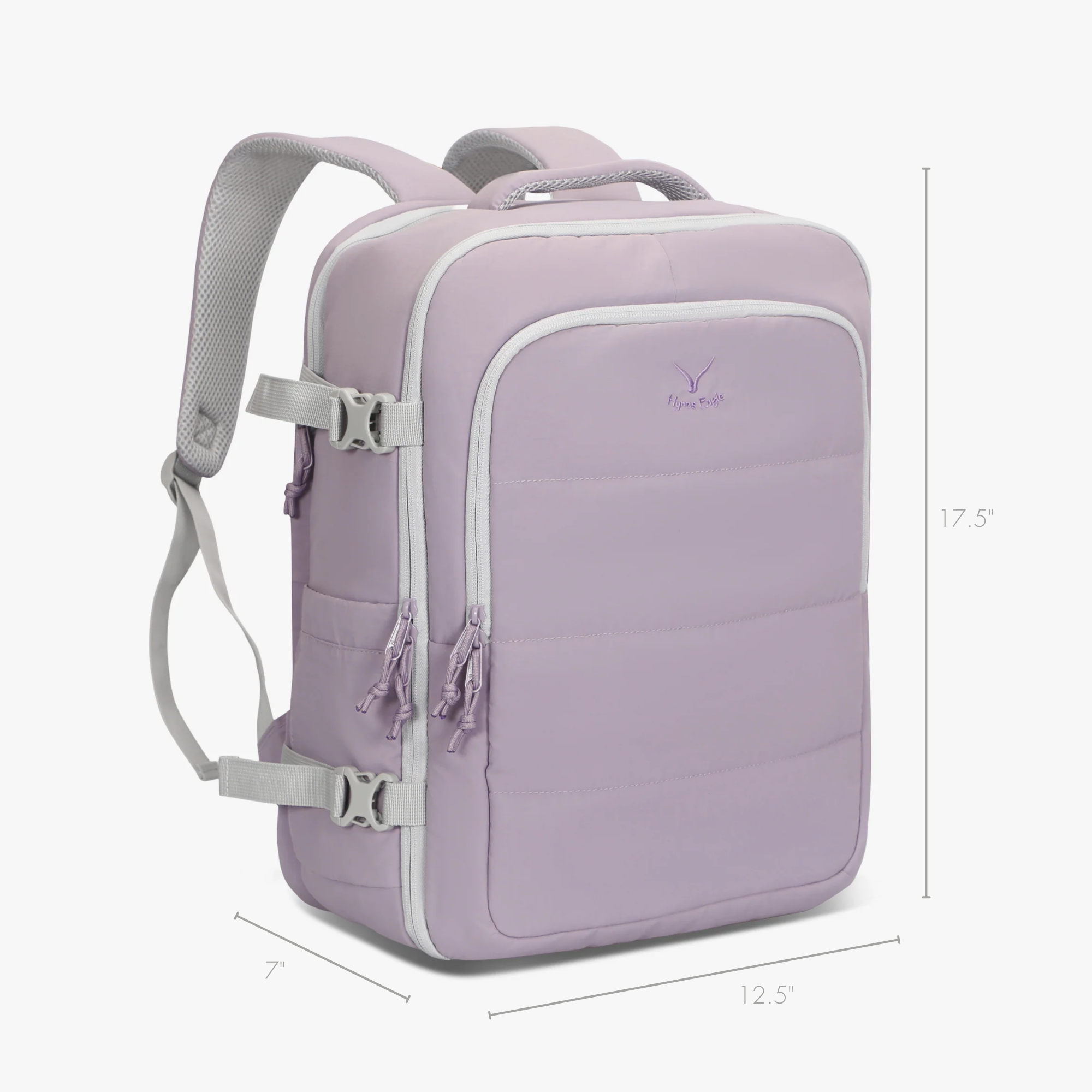 Hynes Eagle 30L Hybrid Travel Backpack – Lightweight Weekender Carry-On with Laptop Sleeve & Luggage Strap