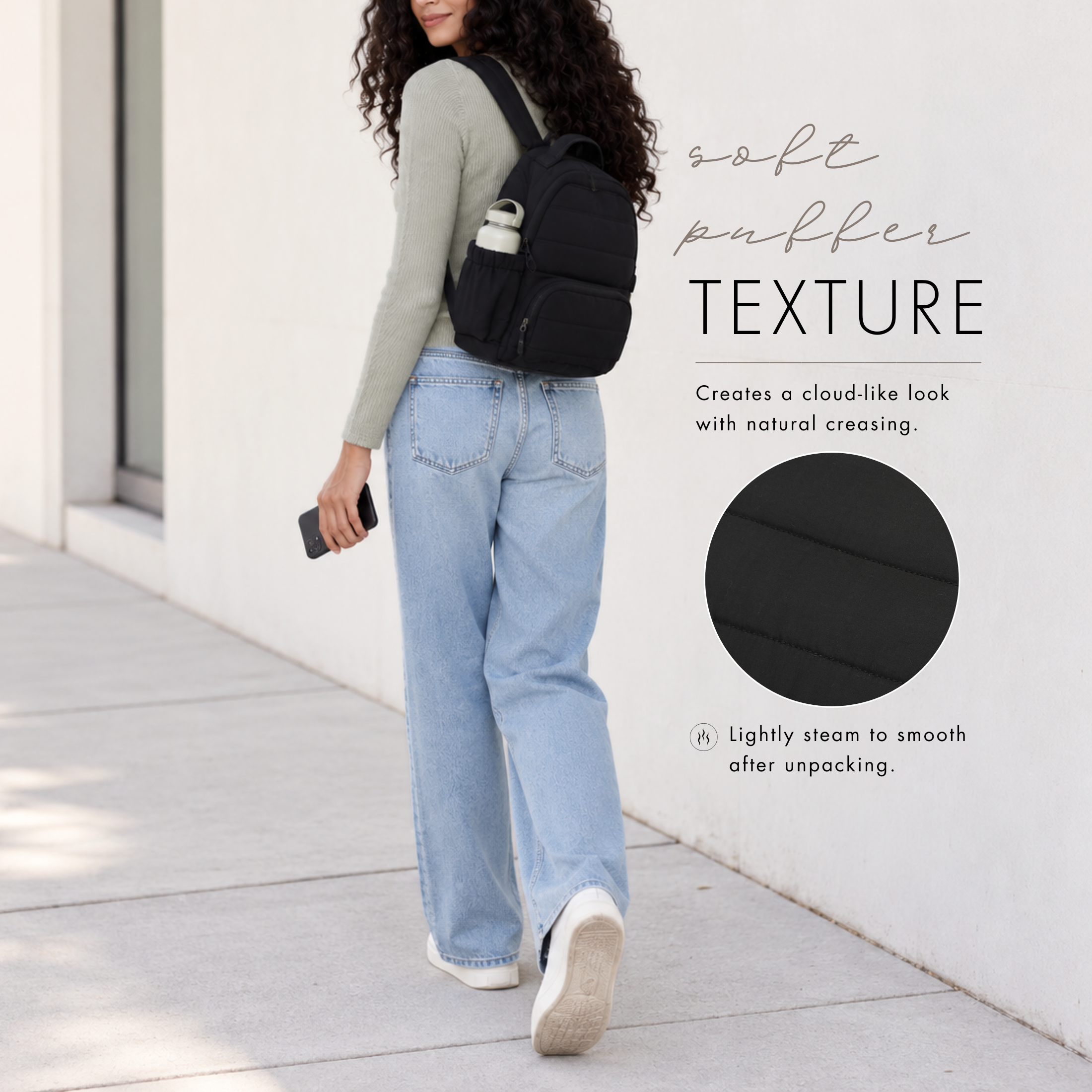 Cloud Mini Puffer Backpack - Hynes Eagle