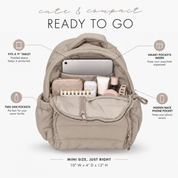 Cloud Mini Puffer Backpack - Hynes Eagle