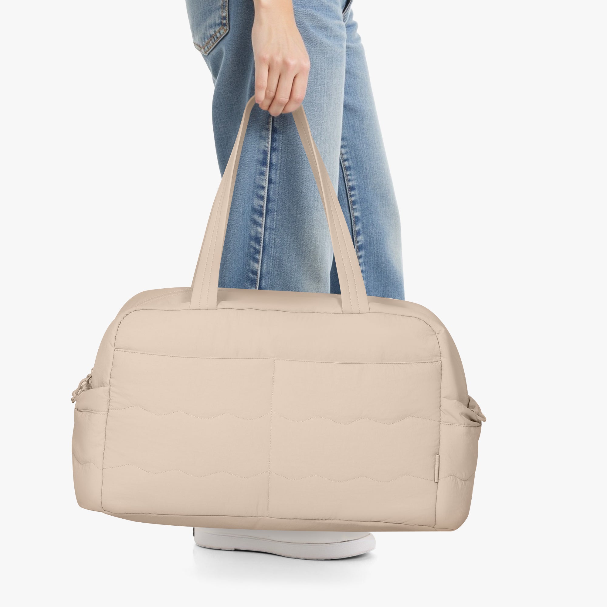Hynes Eagle 31L Travel Duffel Bag – Lightweight Water-Resistant Gym & Weekender Bag with Laptop Sleeve, Crossbody Strap & Shoe Pocket