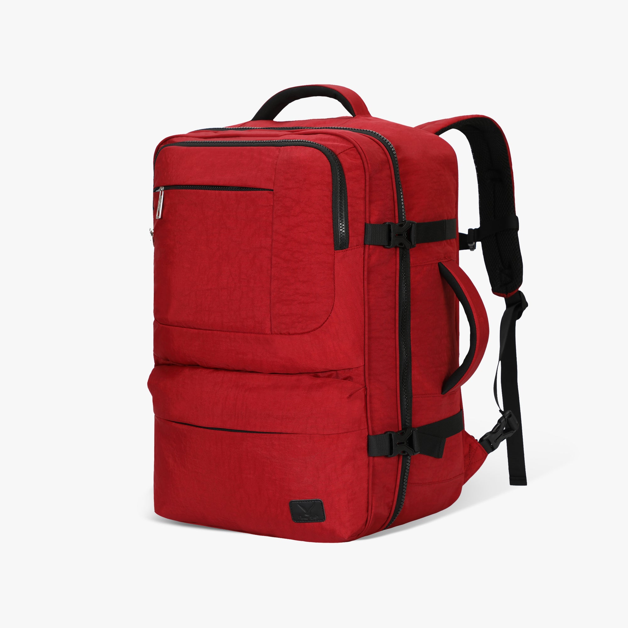Voyager 44L Expandable Travel Backpack-Red