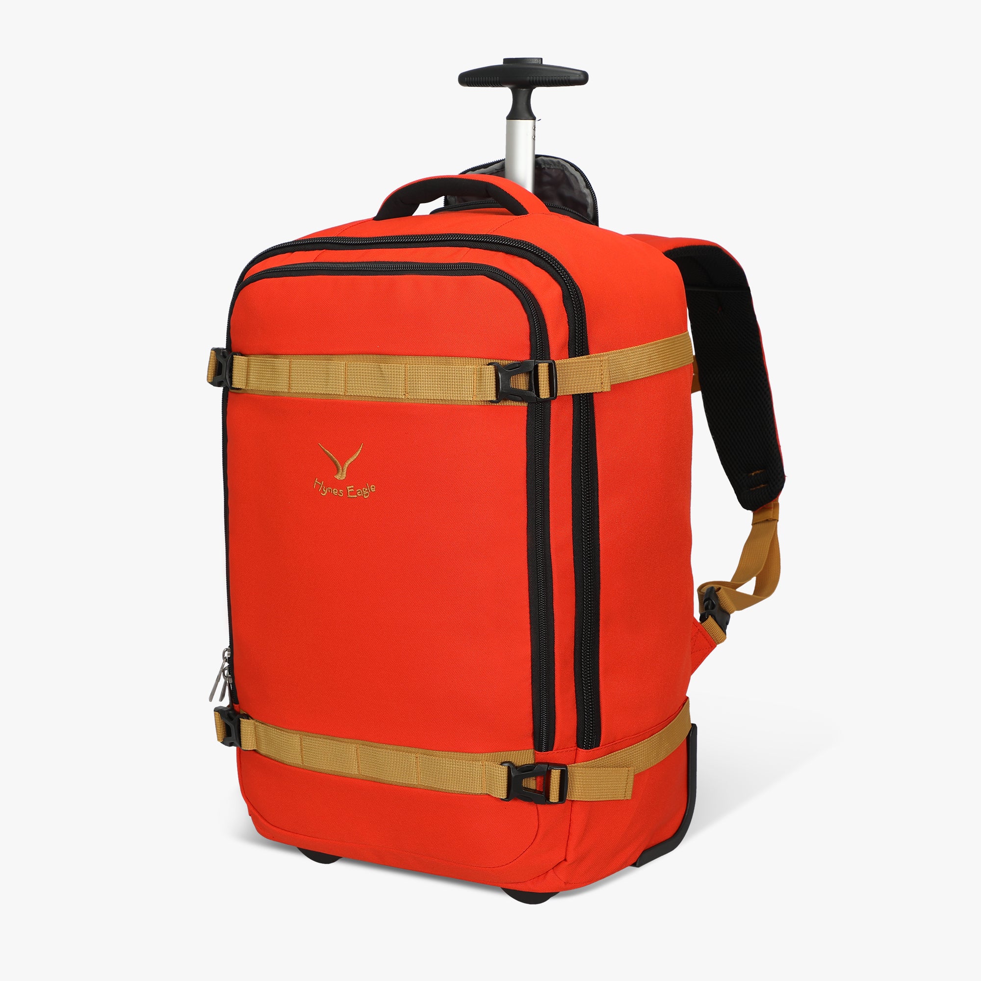 GlidePath 42L Rolling Backpack-Orange Red