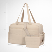 Hynes Eagle 31L Lightweight Weekender Travel Bag – Water-Resistant Carry-On Duffel with Laptop Sleeve, Shoe Pocket & Crossbody Strap