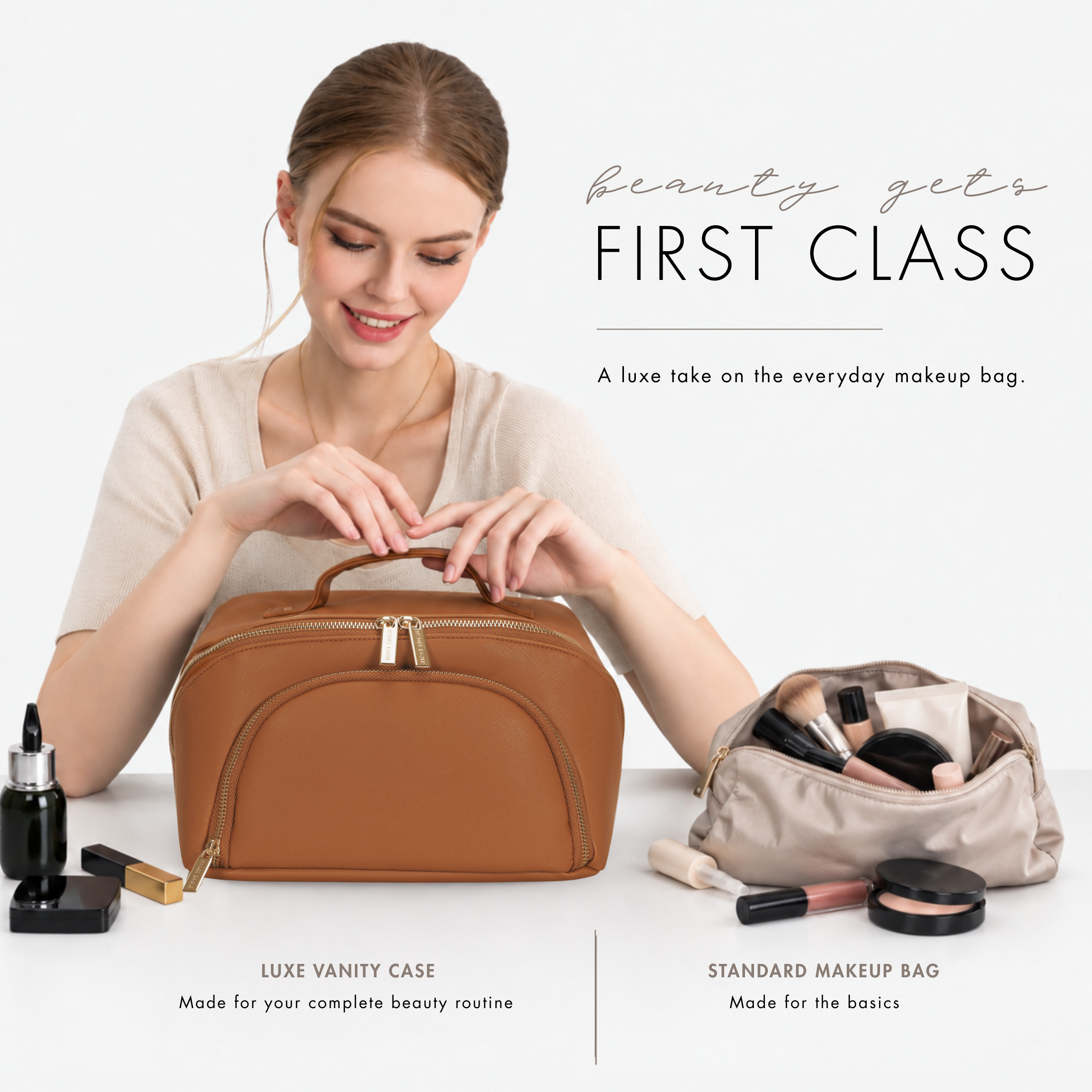 Luxe Makeup Bag & Vanity Case – Hynes Eagle