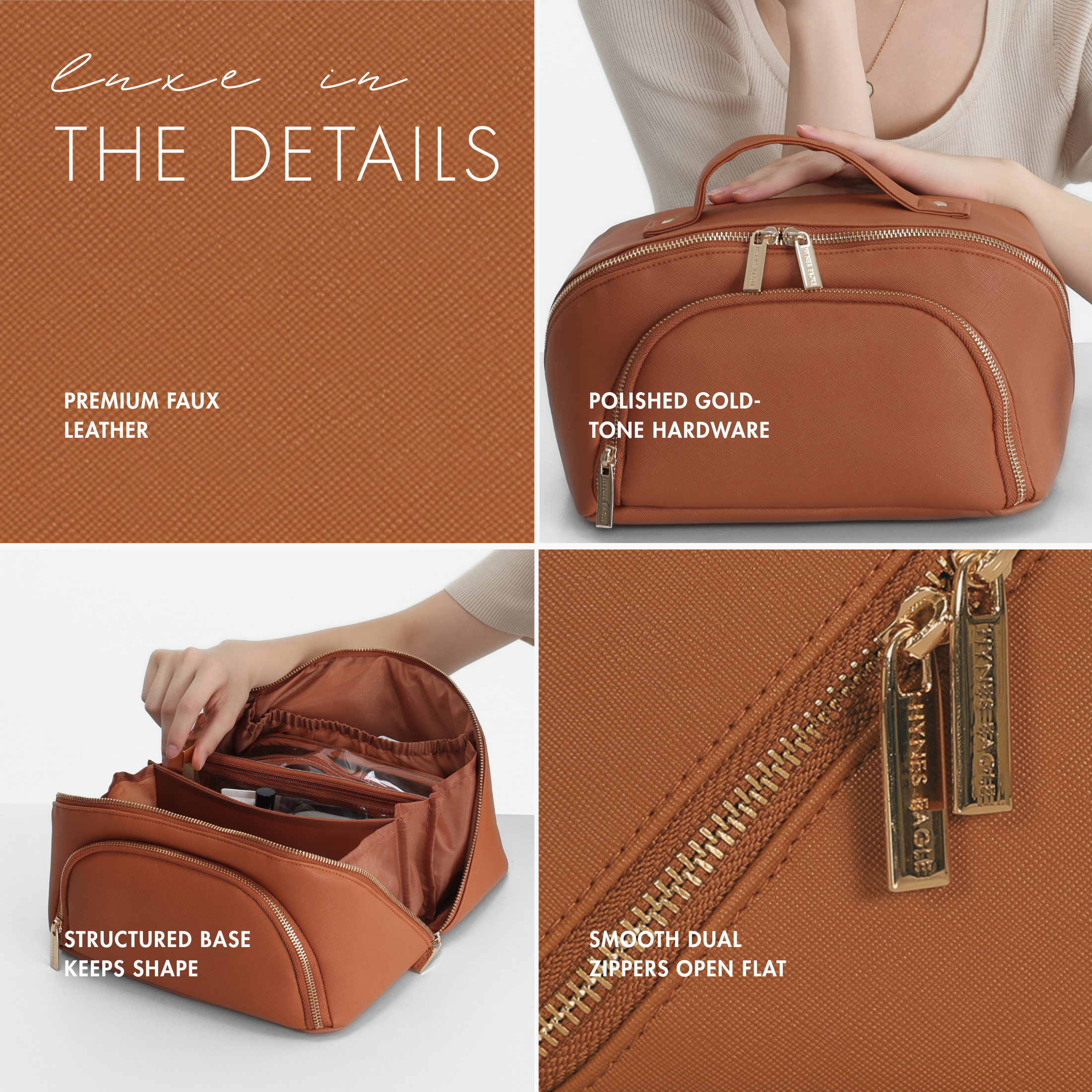 Luxe Makeup Bag & Vanity Case – Hynes Eagle