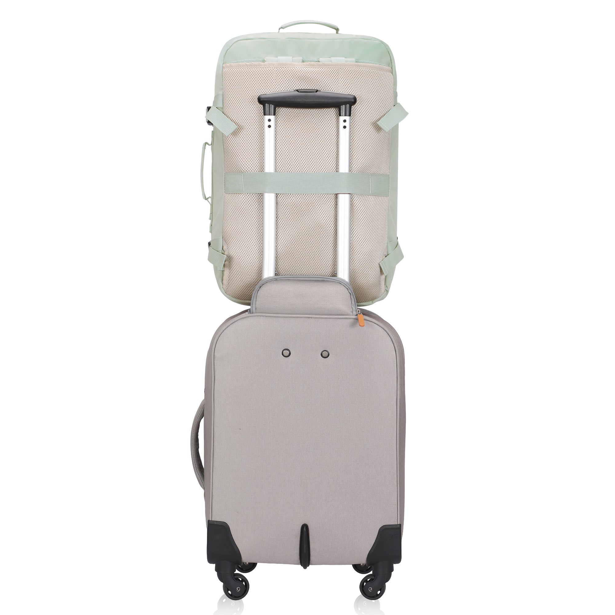 Compass 38L Carry On Luggage Backpack + Fanny Pack
