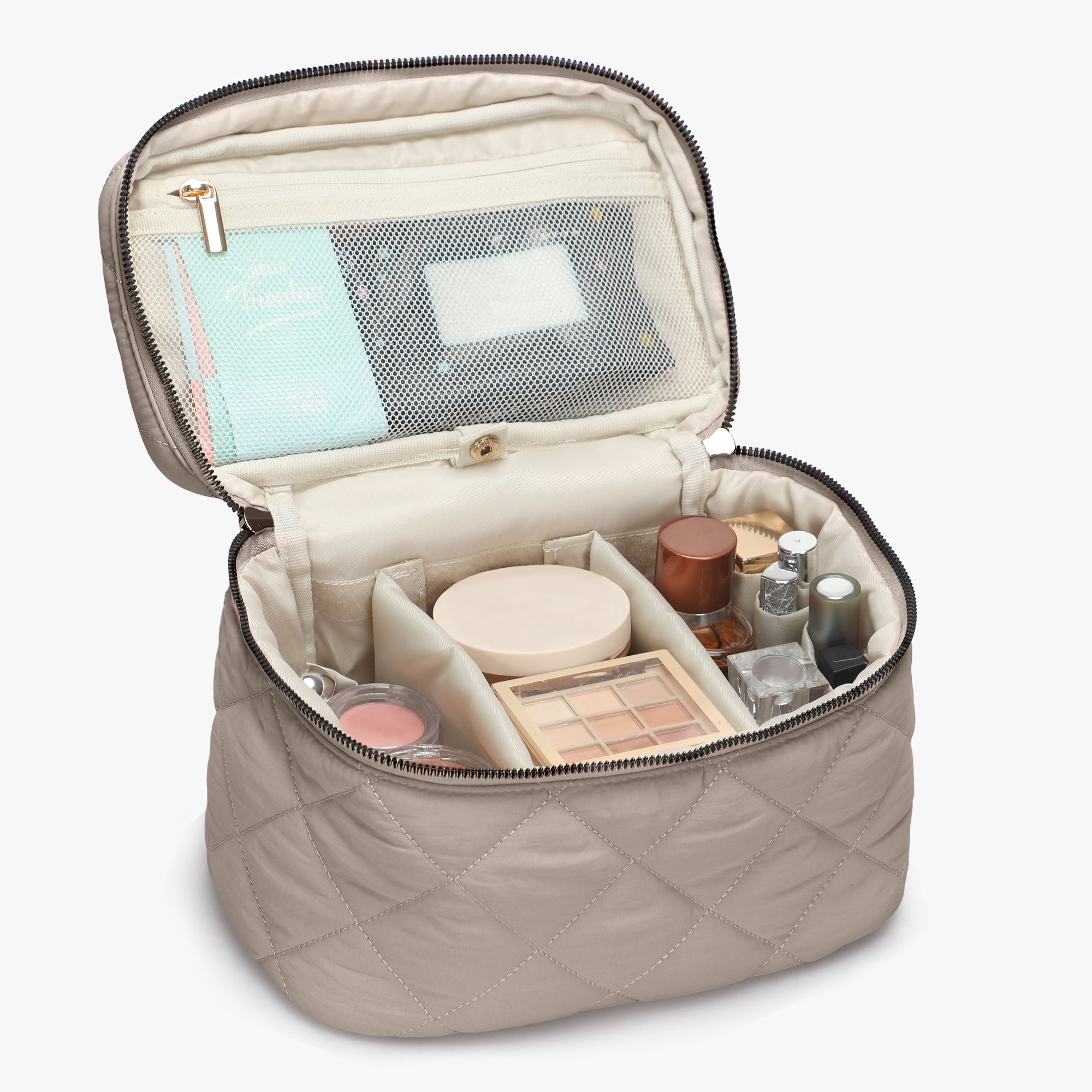 Quilted Top Handle Makeup Bag – Hynes Eagle