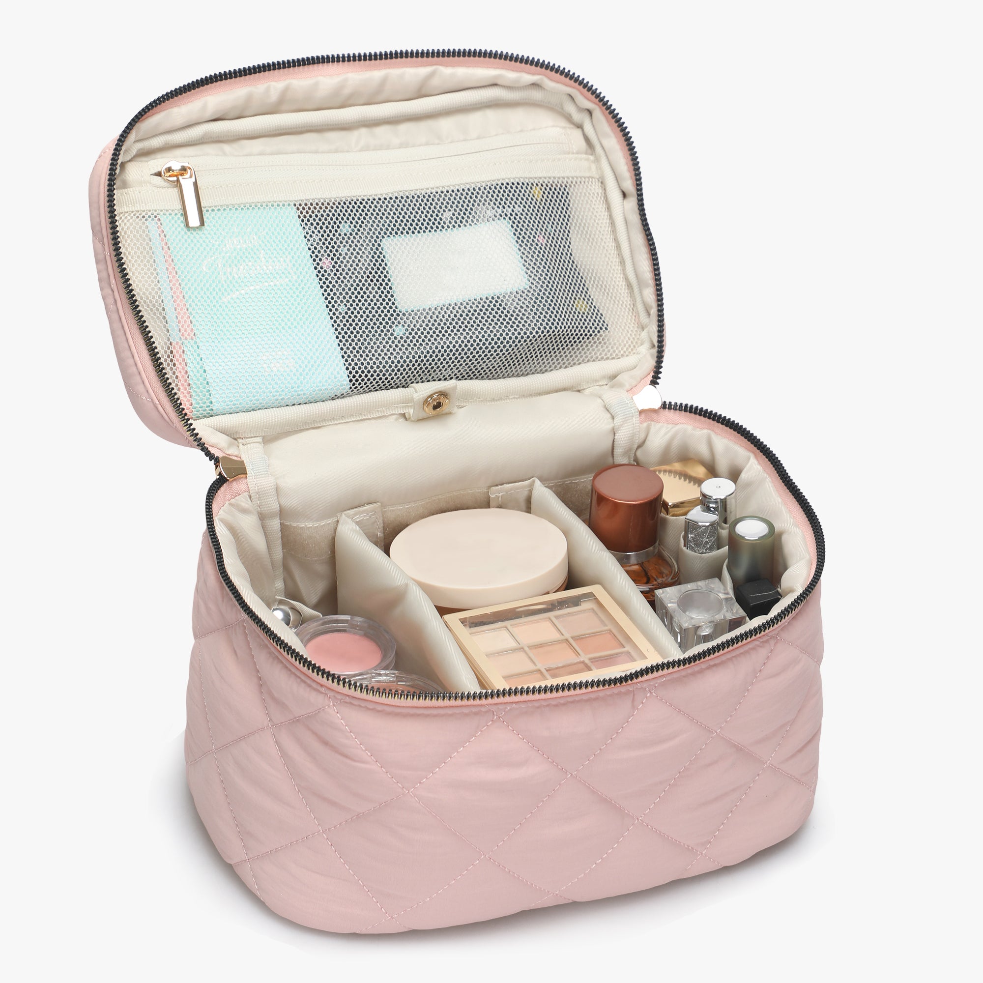 Quilted Top Handle Makeup Bag – Hynes Eagle