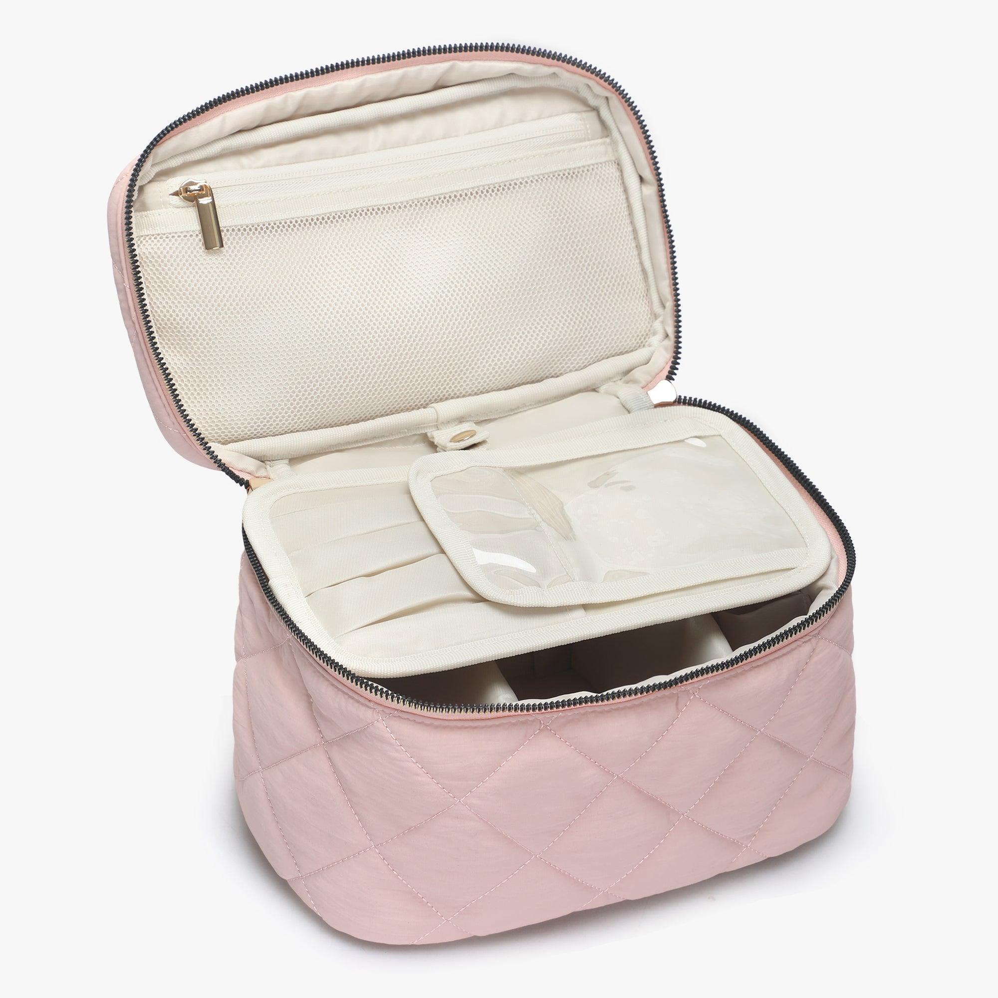 Quilted Top Handle Makeup Bag – Hynes Eagle