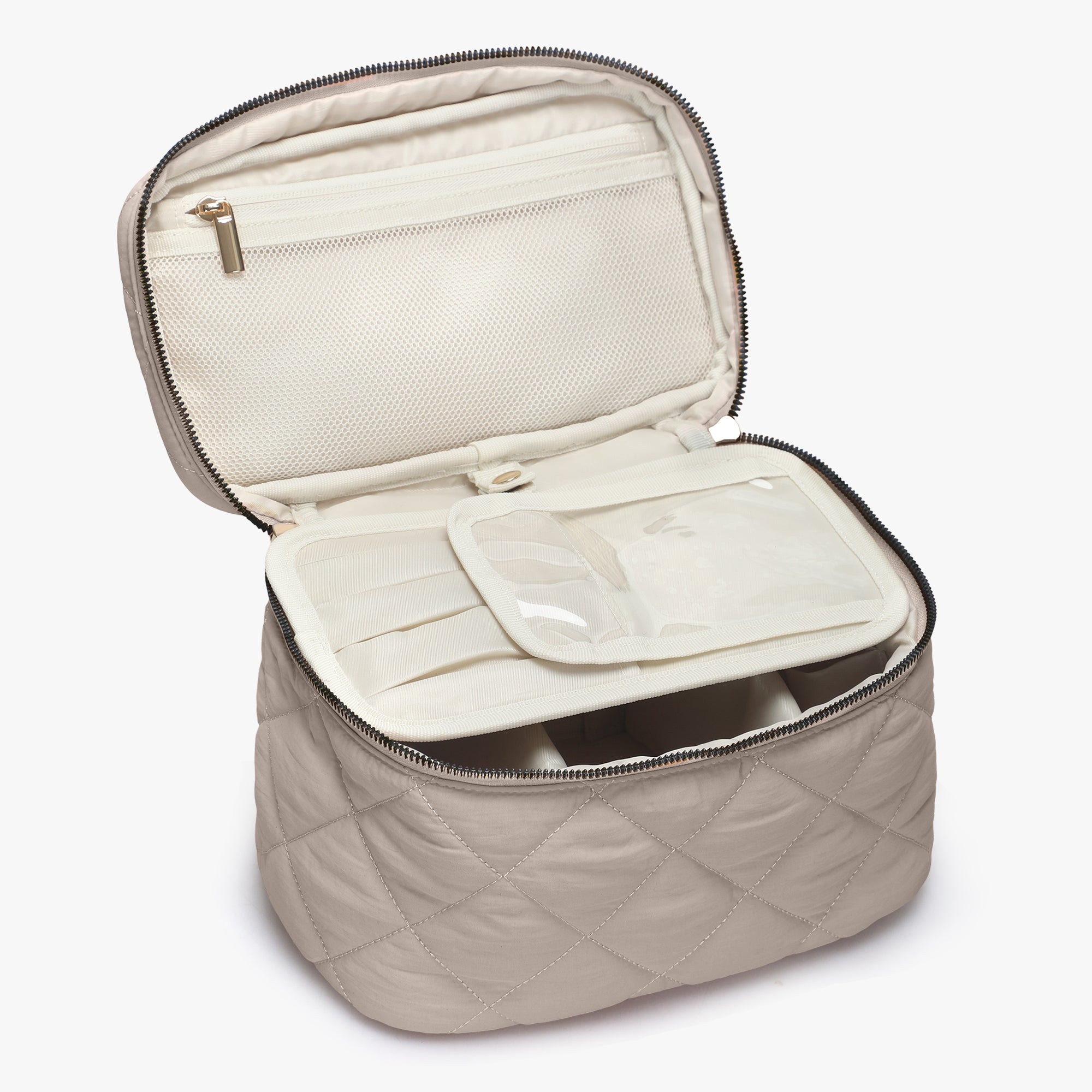 Quilted Top Handle Makeup Bag – Hynes Eagle