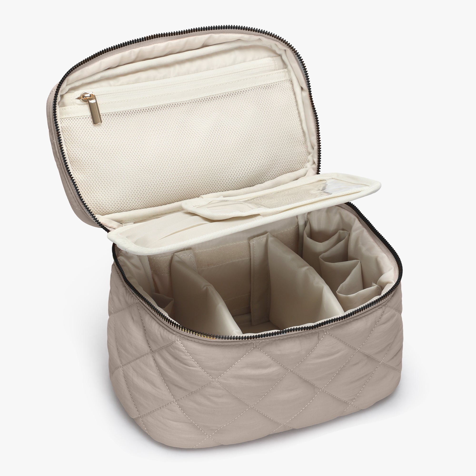 Quilted Top Handle Makeup Bag – Hynes Eagle