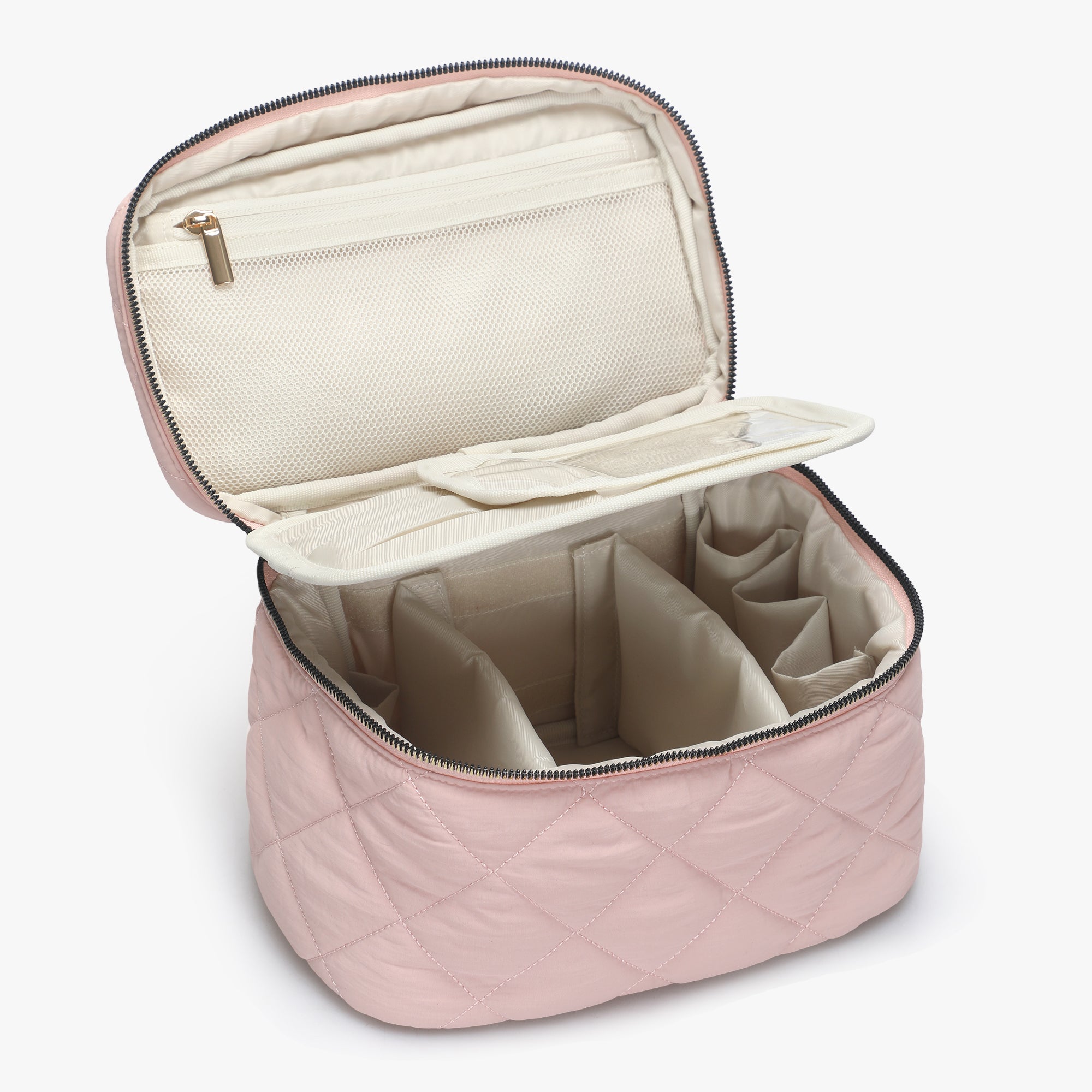 Quilted Top Handle Makeup Bag – Hynes Eagle