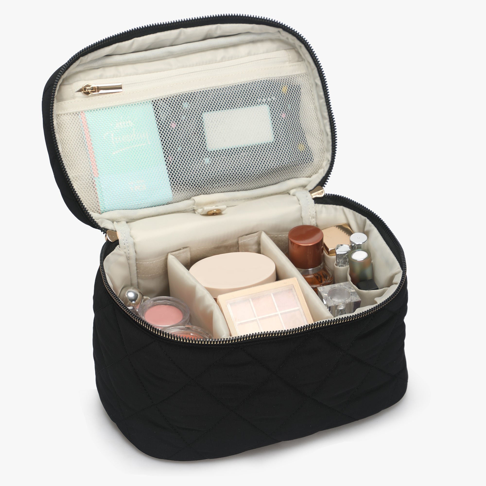 Quilted Top Handle Makeup Bag – Hynes Eagle