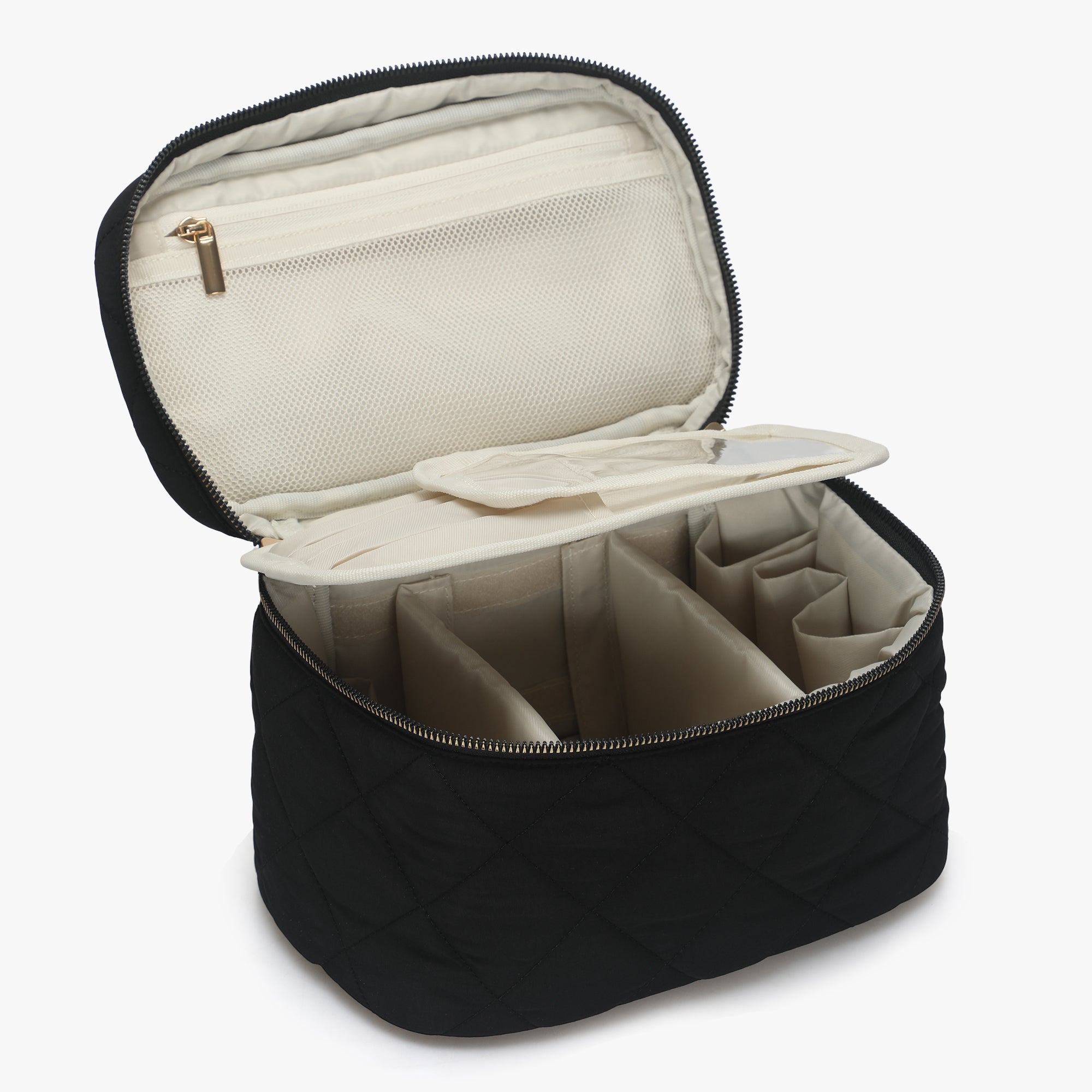 Quilted Top Handle Makeup Bag – Hynes Eagle