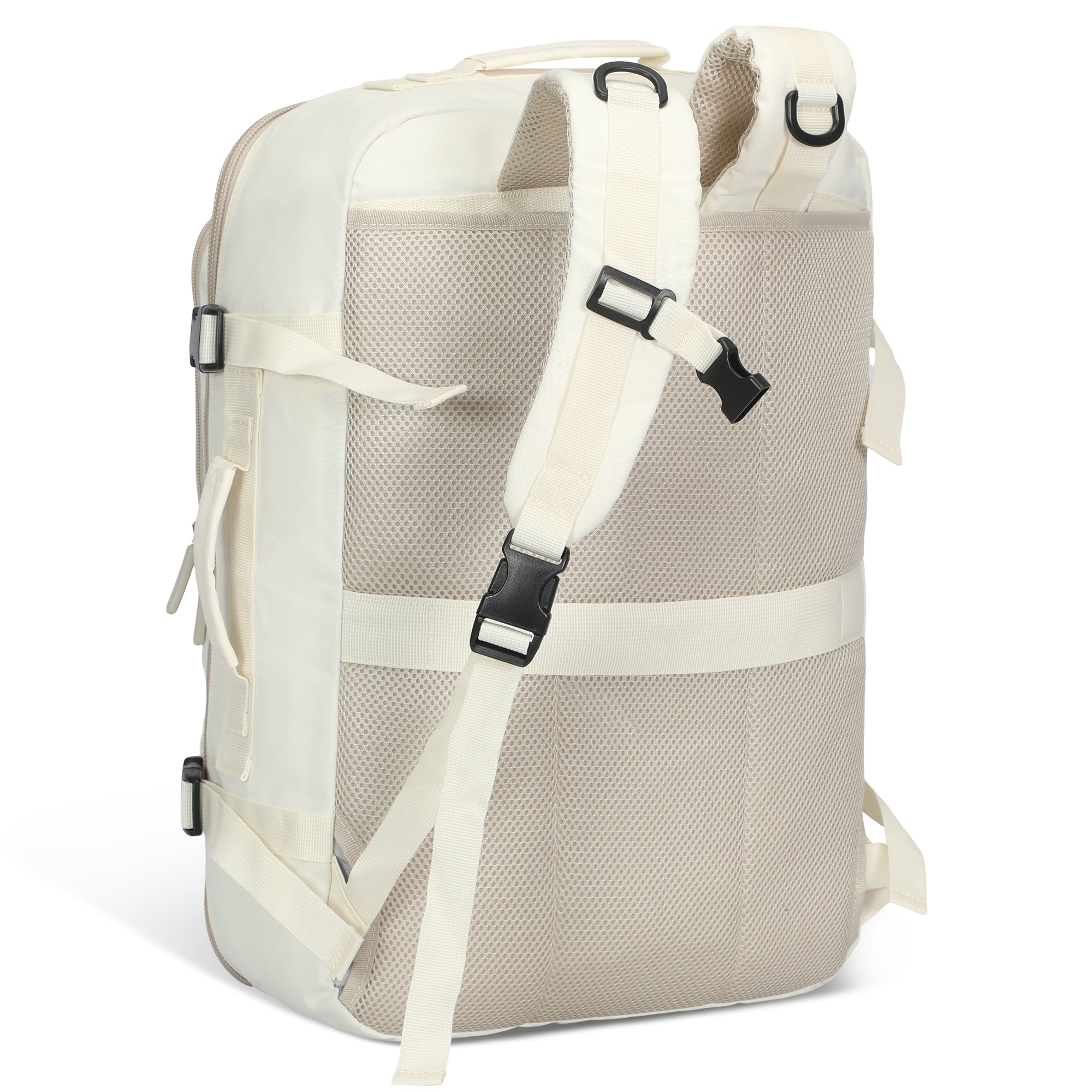 Compass 38L Carry On Luggage Backpack + Fanny Pack
