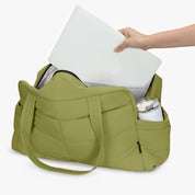 Hynes Eagle 31L Travel Duffel Bag – Lightweight Water-Resistant Gym & Weekender Bag with Laptop Sleeve, Crossbody Strap & Shoe Pocket