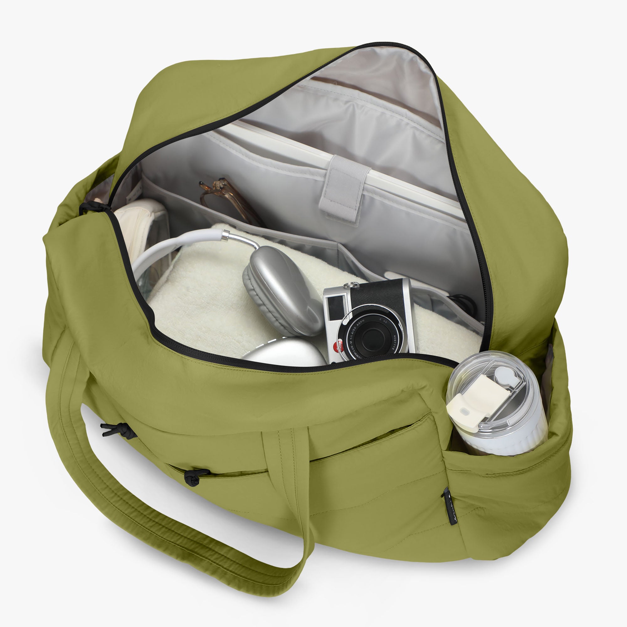 Hynes Eagle 31L Travel Duffel Bag – Lightweight Water-Resistant Gym & Weekender Bag with Laptop Sleeve, Crossbody Strap & Shoe Pocket
