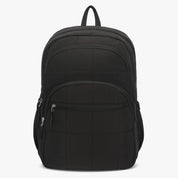 Quilted Backpack-Black