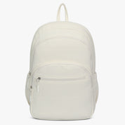 Quilted Backpack-Beige