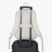 Hynes Eagle Quilted Square Backpack – Lightweight Water-Resistant Laptop Travel Bag – Fits 17” Device