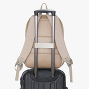 Hynes Eagle Quilted Square Backpack – Lightweight Water-Resistant Laptop Travel Bag – Fits 17” Device