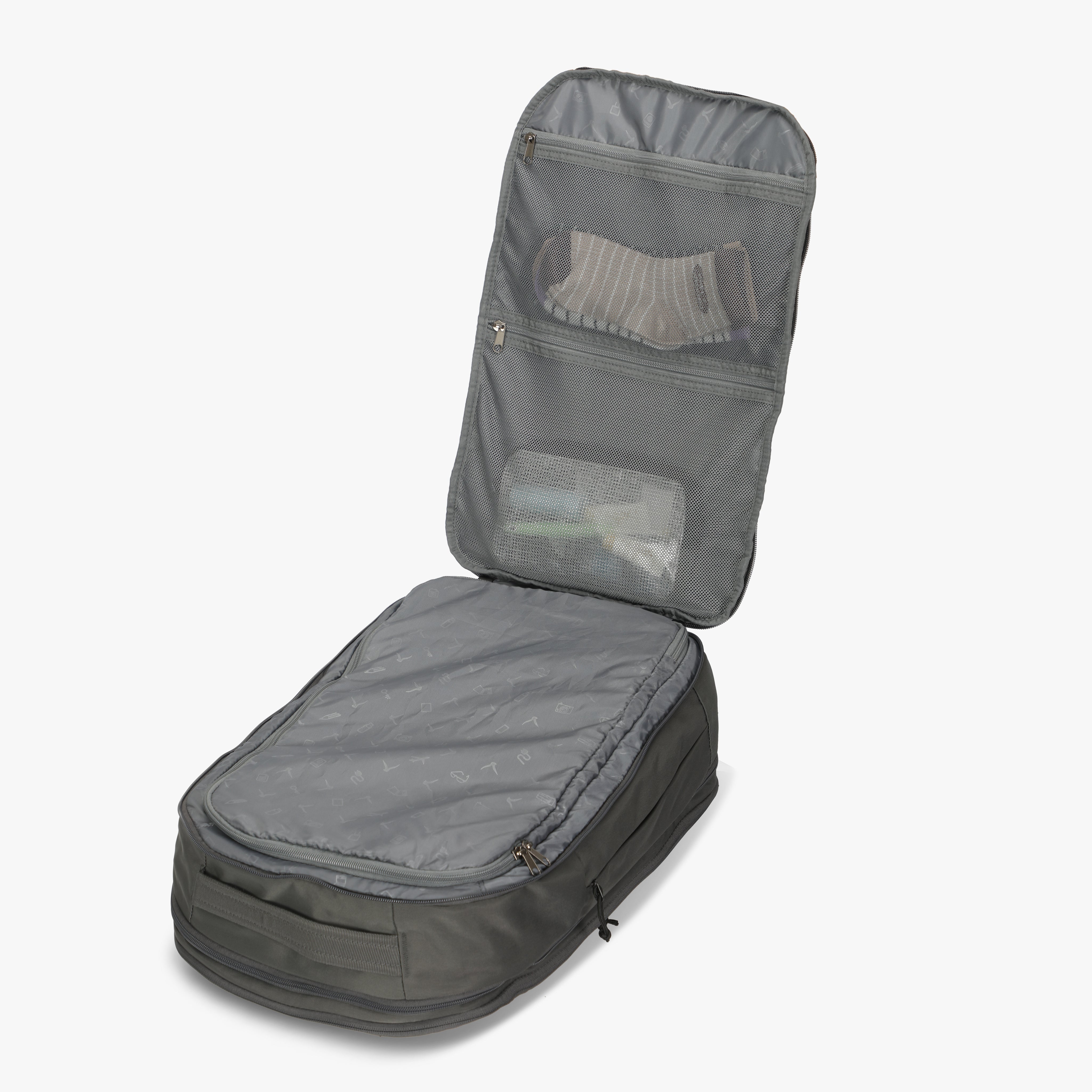 Evolution 40L Carry On Backpack x PackPal Cube Set-Gray