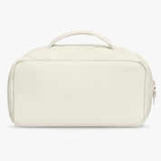 Hynes Eagle Women Quilted Makeup & Toiletry Organizer – Water-Resistant Travel Cosmetic Bag