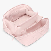 Hynes Eagle Women Quilted Makeup & Toiletry Organizer – Water-Resistant Travel Cosmetic Bag