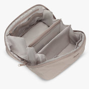 Hynes Eagle Women Quilted Makeup & Toiletry Organizer – Water-Resistant Travel Cosmetic Bag