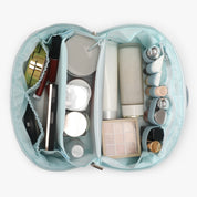 Quilted Makeup Bag Organizer – Structured Base – Hynes Eagle