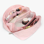 Quilted Makeup Bag Organizer – Structured Base – Hynes Eagle