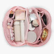 Quilted Makeup Bag Organizer – Structured Base – Hynes Eagle