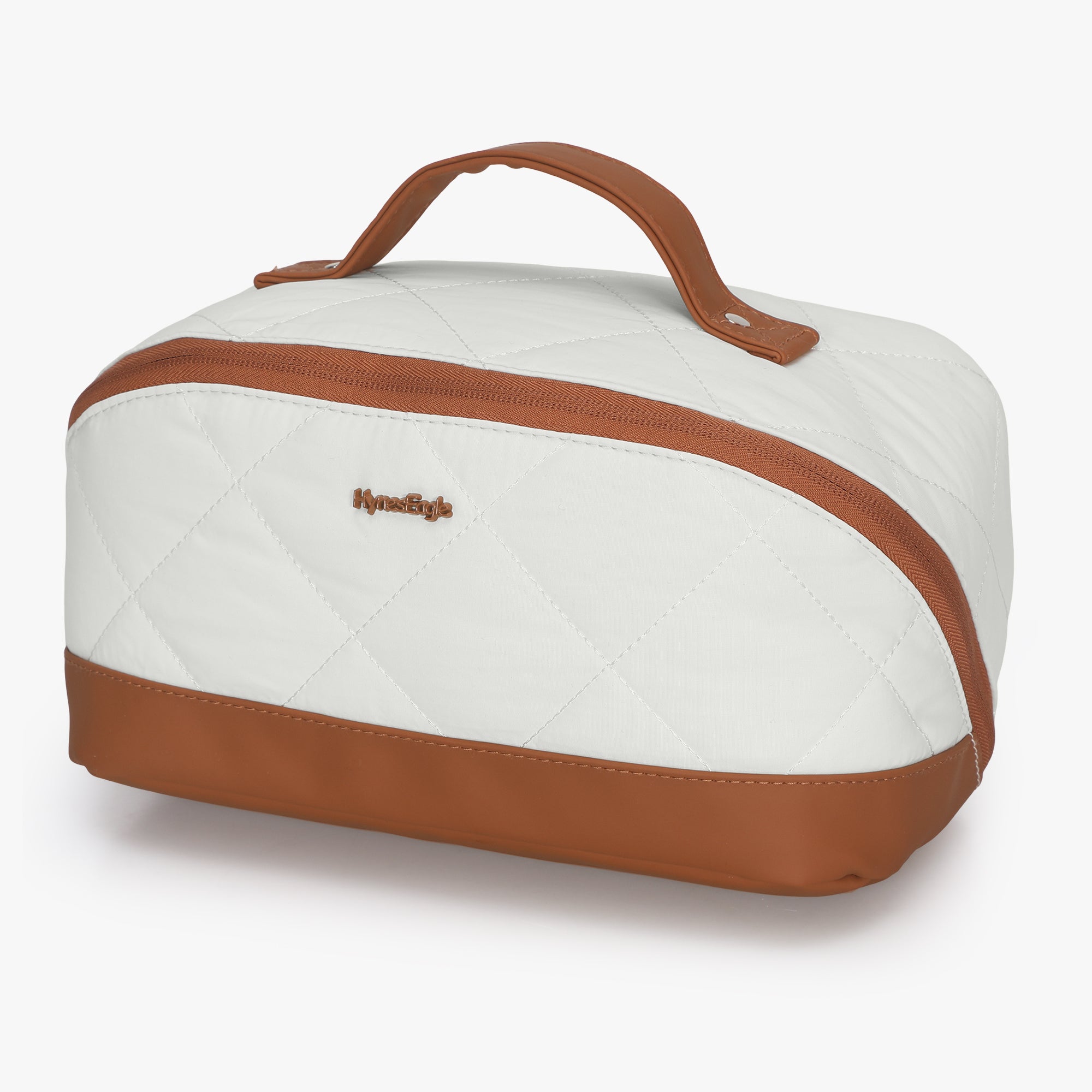 Quilted Makeup Bag Organizer – Structured Base – Hynes Eagle