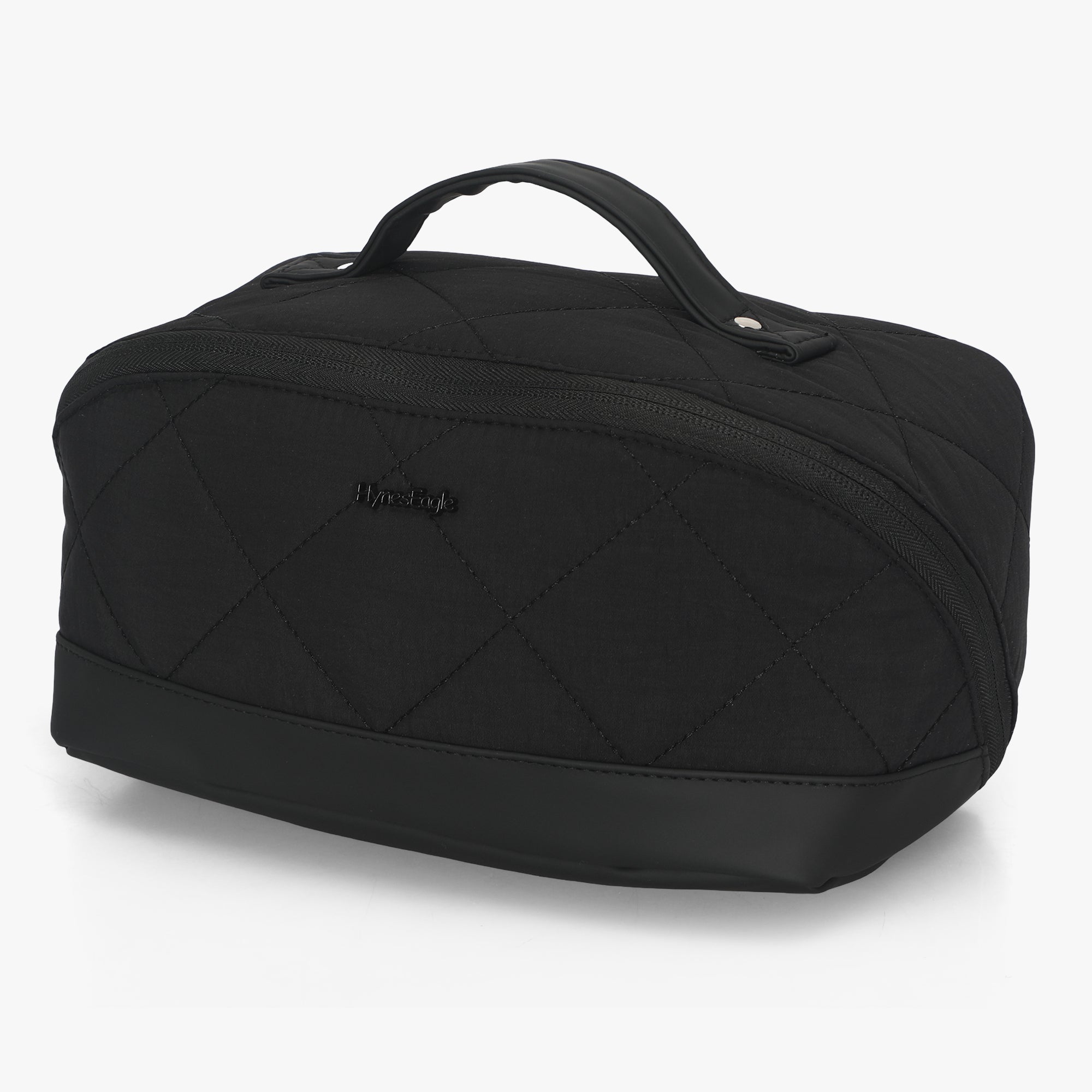 Quilted Makeup Bag Organizer – Structured Base – Hynes Eagle