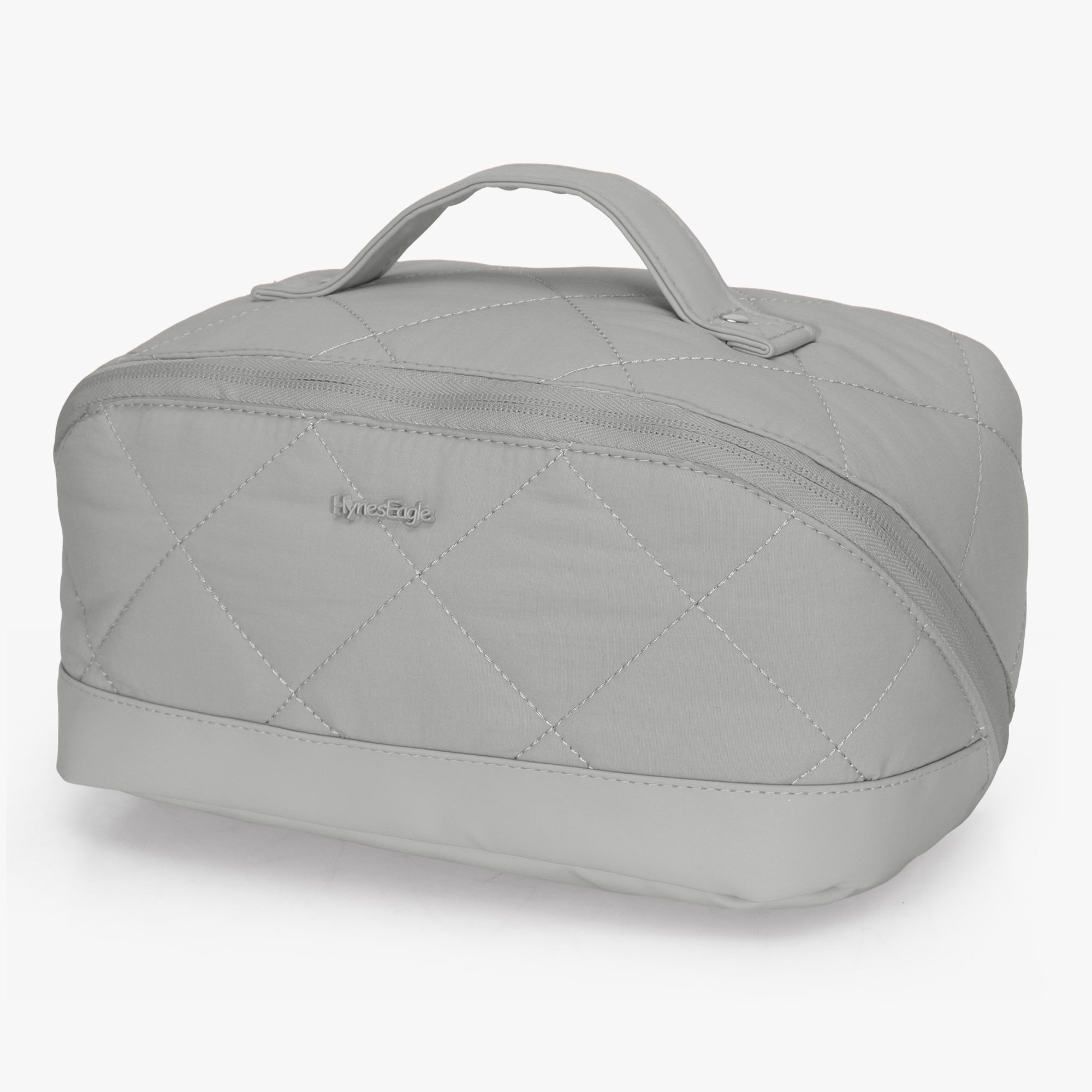 Quilted Makeup Bag Organizer – Structured Base – Hynes Eagle