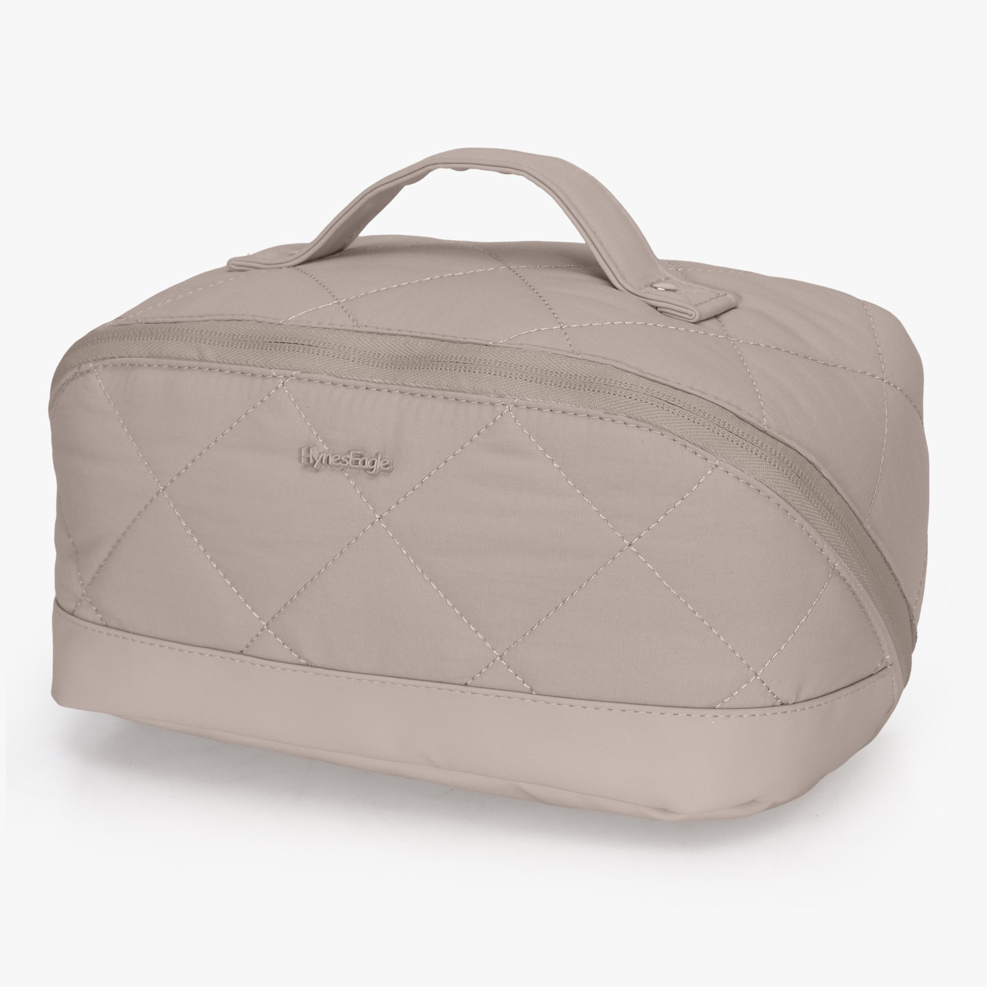 Quilted Makeup Bag Organizer – Structured Base – Hynes Eagle