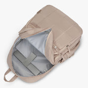 Hynes Eagle Quilted Square Backpack – Lightweight Water-Resistant Laptop Travel Bag – Fits 17” Device