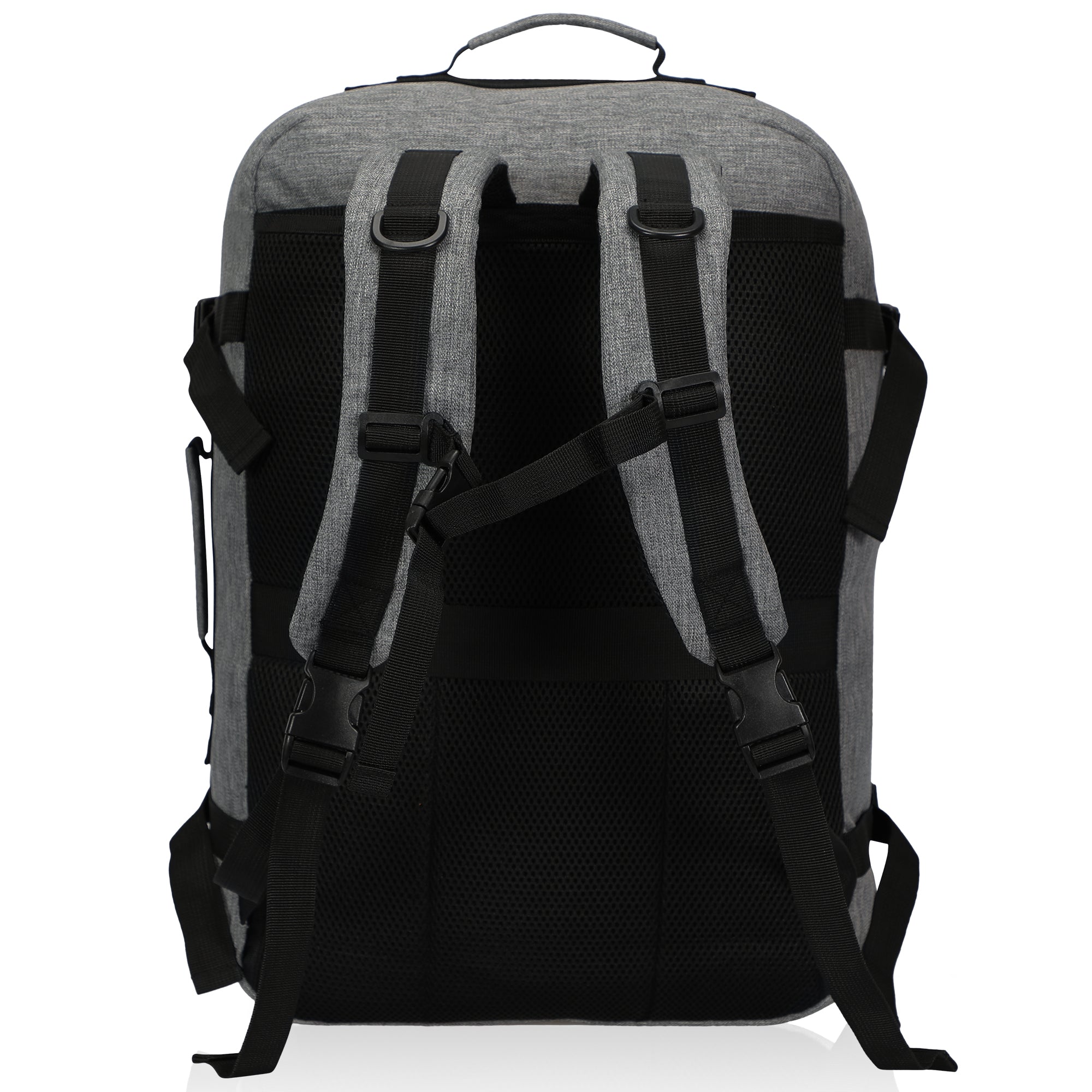 Compass 38L Carry On Luggage Backpack + Fanny Pack